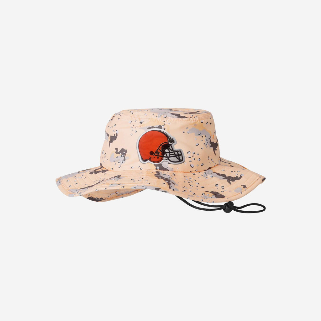 Cleveland Browns Light Desert Camo Boonie Hat FOCO - FOCO.com