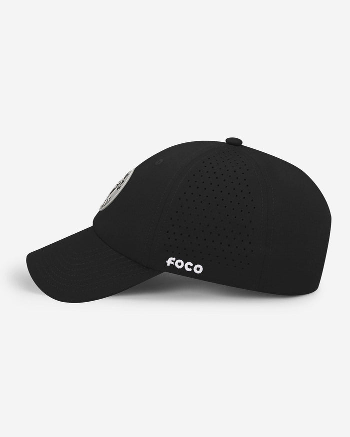 Las Vegas Raiders Circular Patch Casual Cap FOCO - FOCO.com