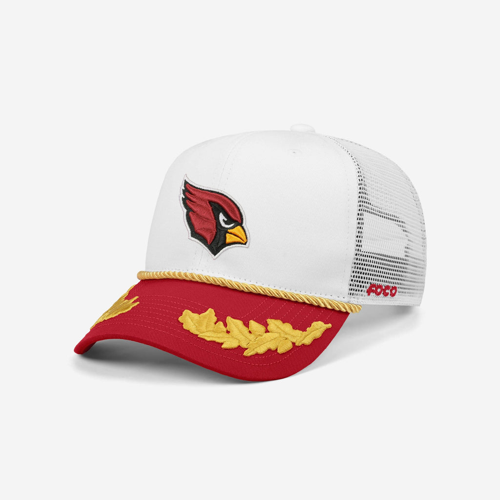 Arizona Cardinals Captains Trucker Cap FOCO - FOCO.com