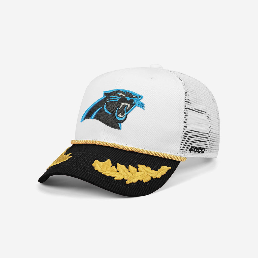 Carolina Panthers Captains Trucker RF Cap FOCO - FOCO.com