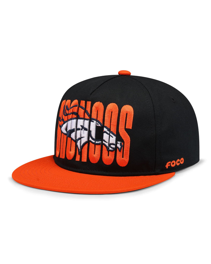 Denver Broncos Cut Logo Primetime RF Cap FOCO - FOCO.com