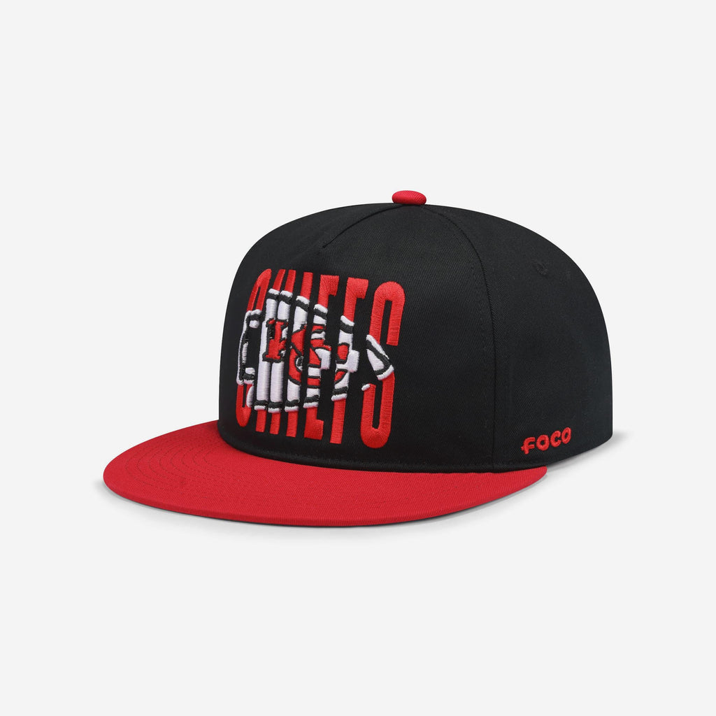 Kansas City Chiefs Cut Logo Primetime RF Cap FOCO - FOCO.com