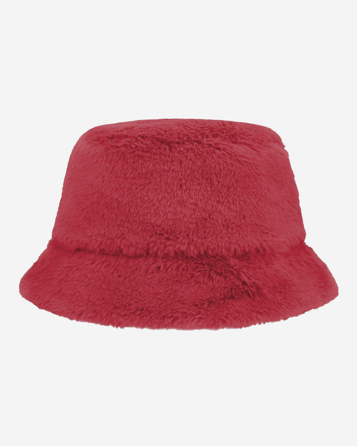 San Francisco 49ers Reversible Faux Fur Bucket Hat FOCO - FOCO.com