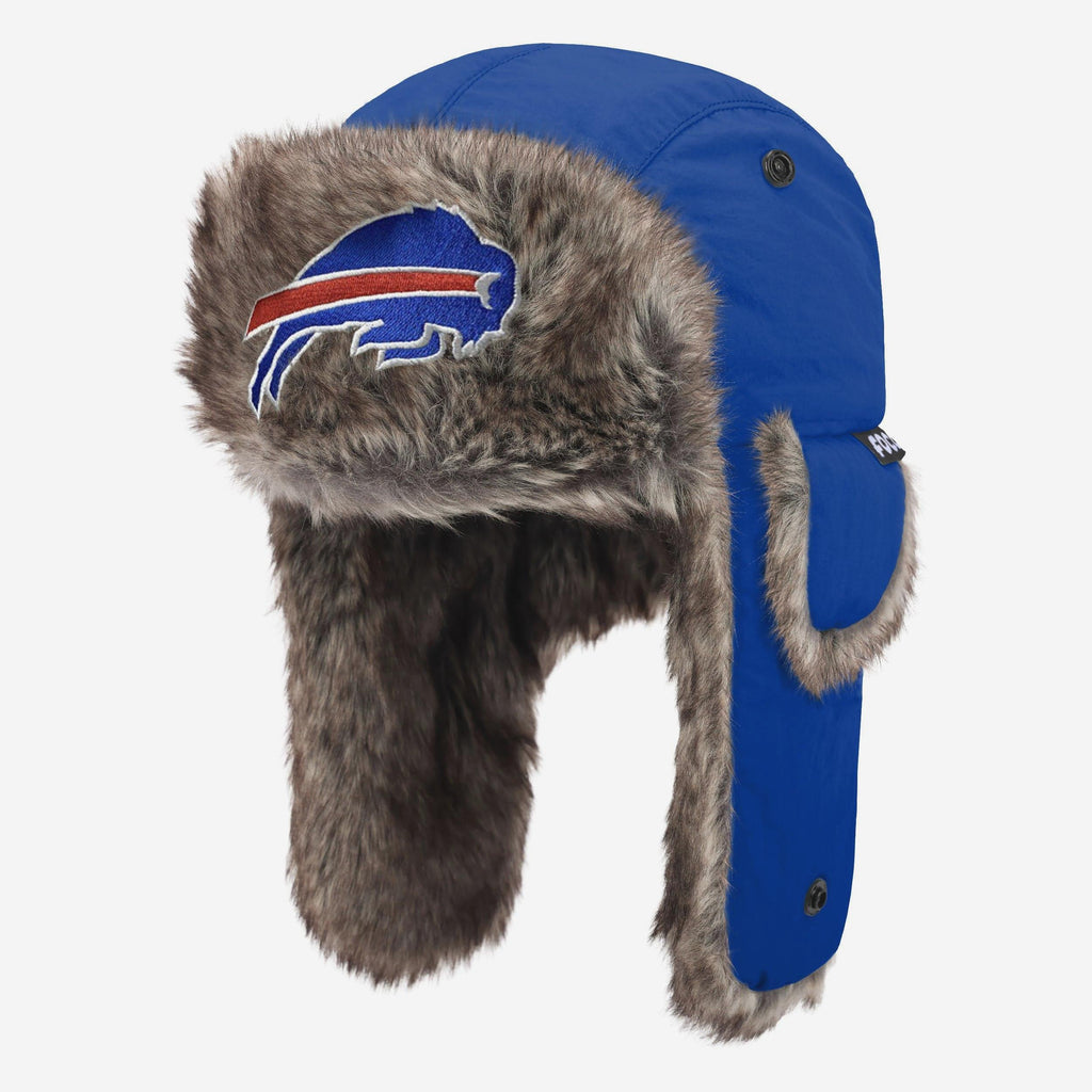 Buffalo Bills Faux Fur Trapper Hat FOCO - FOCO.com
