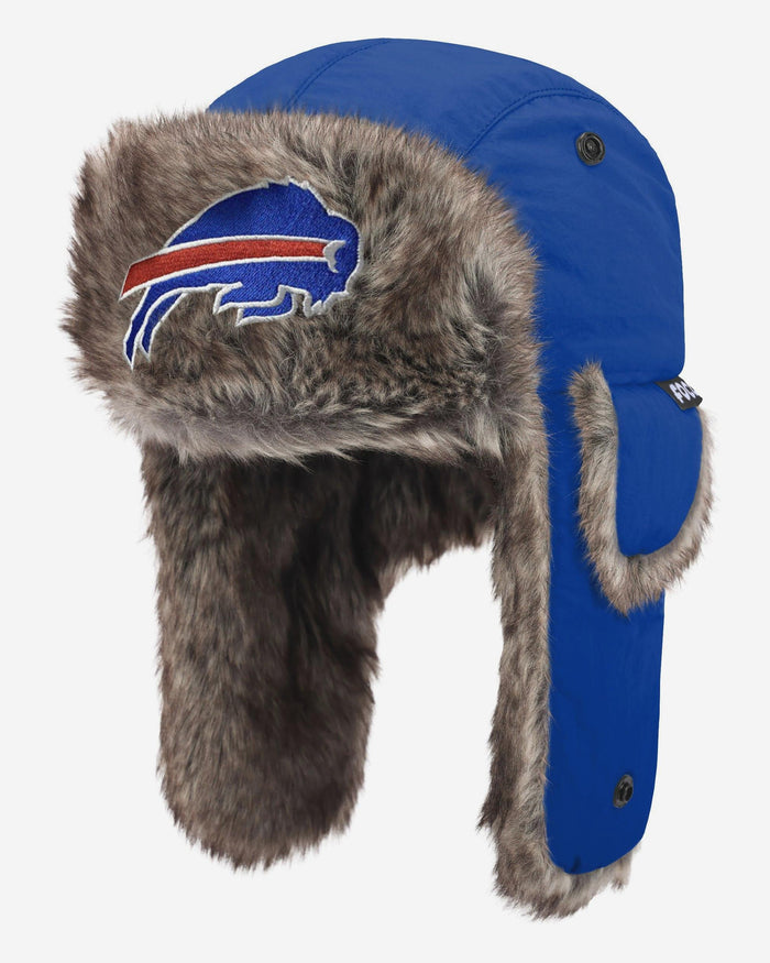 Buffalo Bills Faux Fur Trapper Hat FOCO - FOCO.com