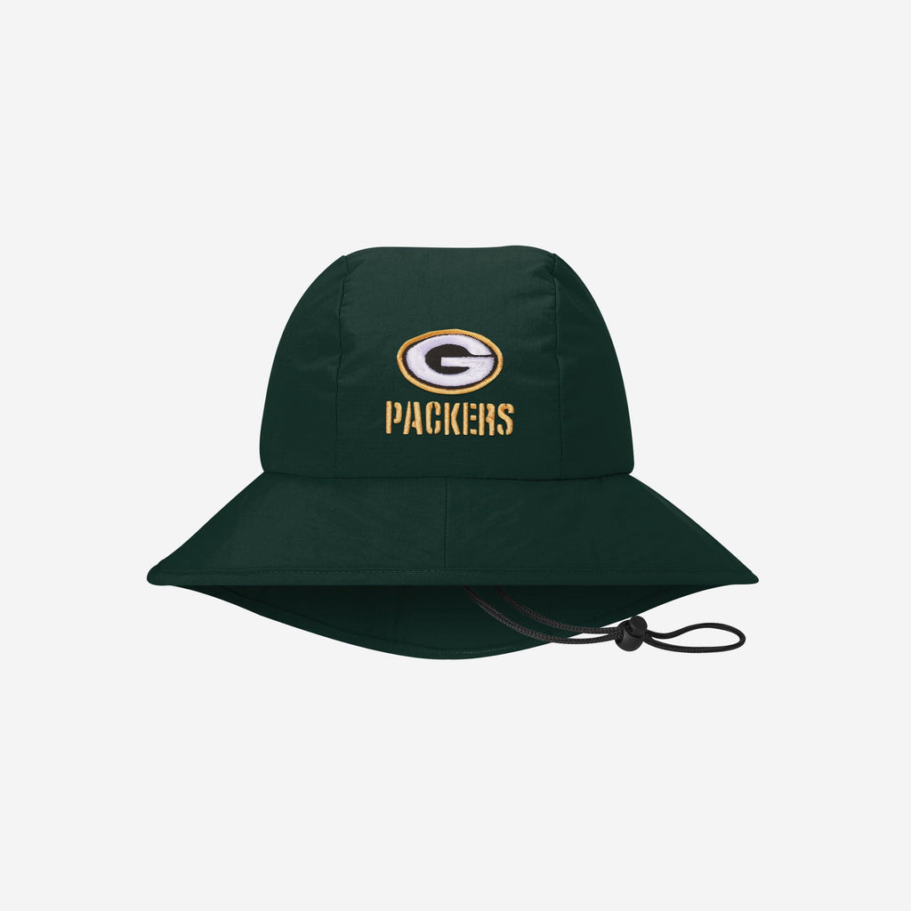 Green Bay Packers Solid Fisherman Hat FOCO - FOCO.com