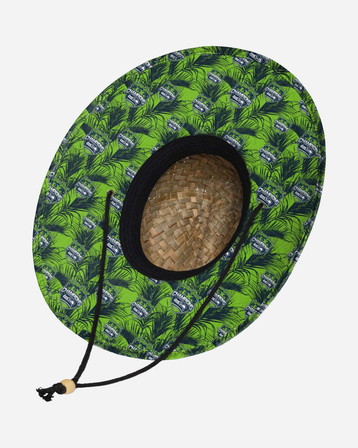 Seattle Seahawks Super Bowl LX Champions Straw Hat FOCO - FOCO.com