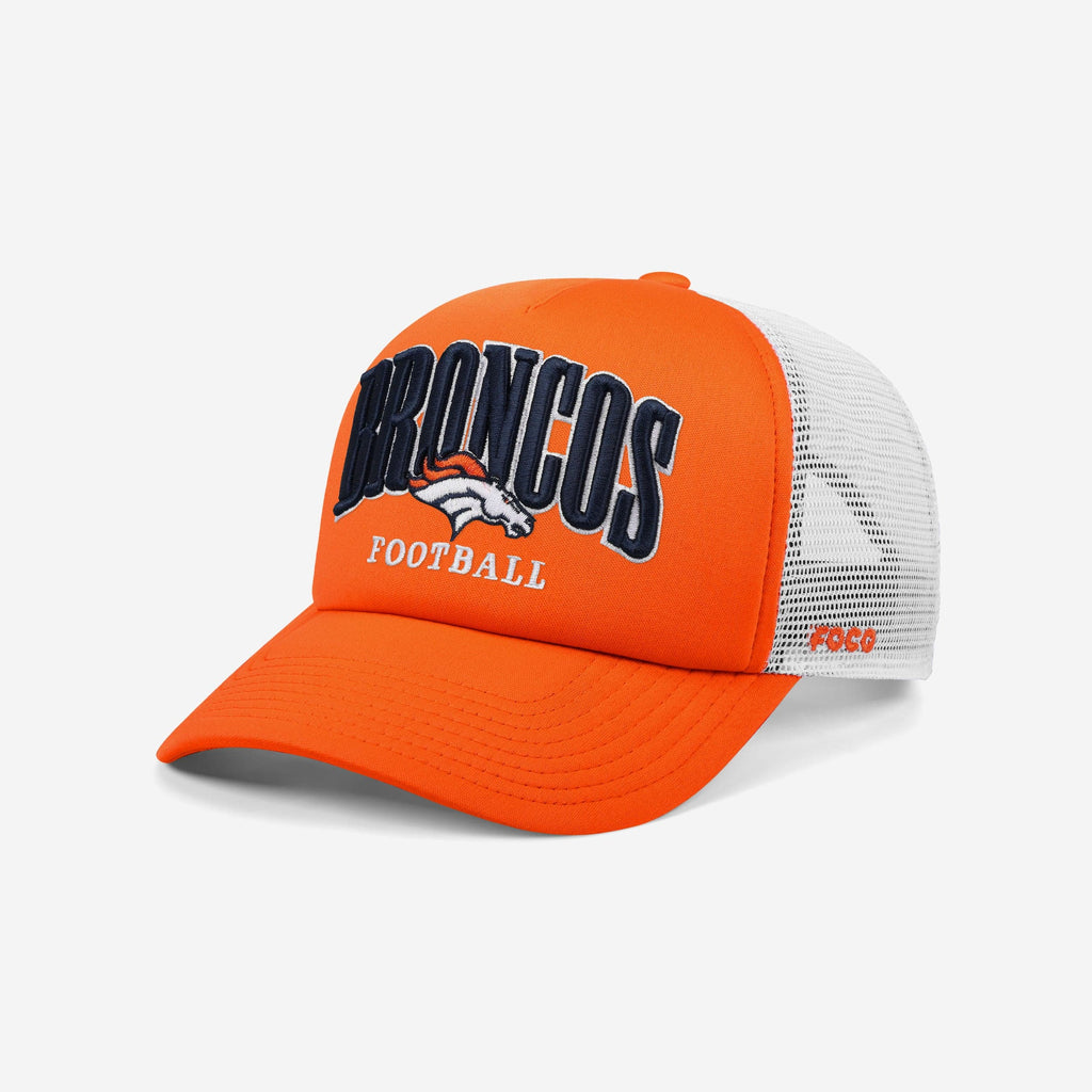 Denver Broncos Foam Trucker Cap FOCO - FOCO.com