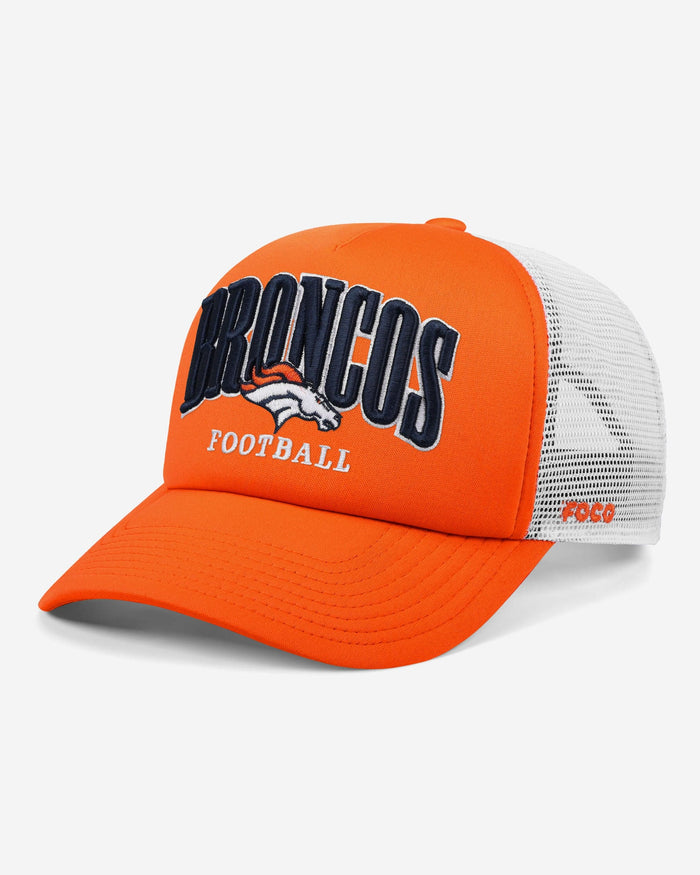 Denver Broncos Foam Trucker Cap FOCO - FOCO.com
