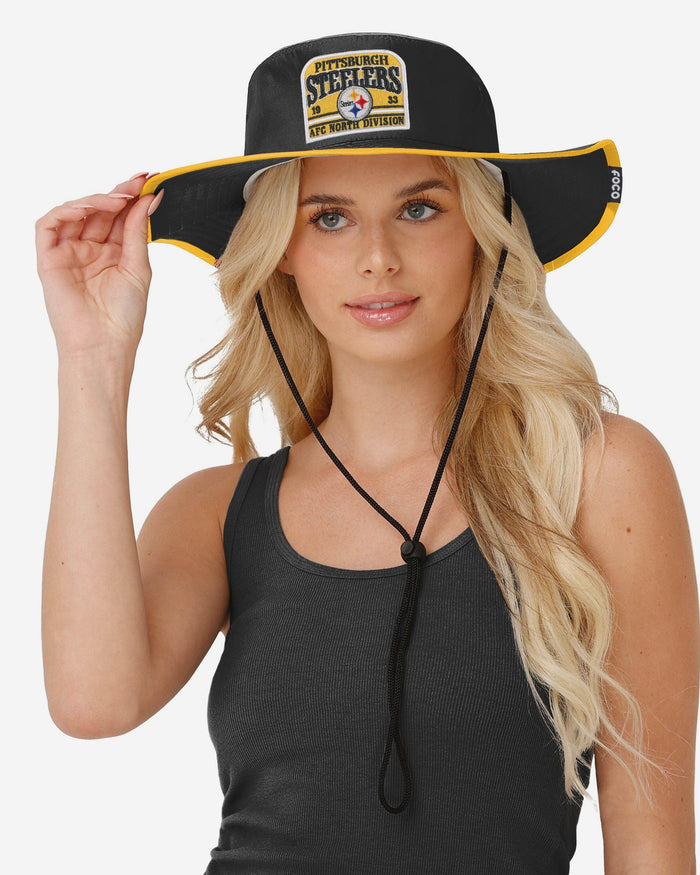 Pittsburgh Steelers Truckstop Patch Boonie Hat FOCO - FOCO.com
