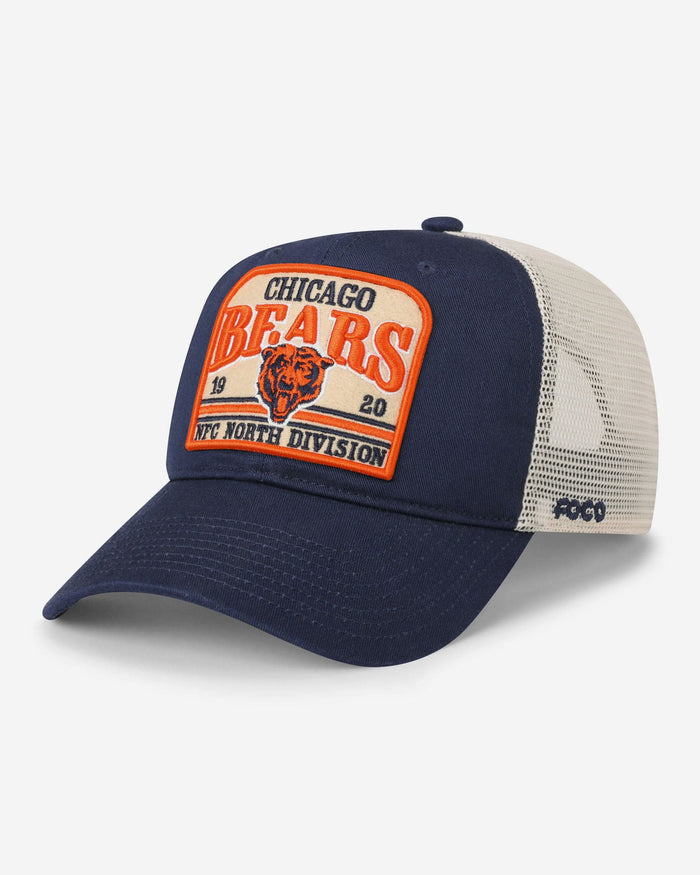 Chicago Bears Truckstop Patch Trucker RF Cap FOCO - FOCO.com