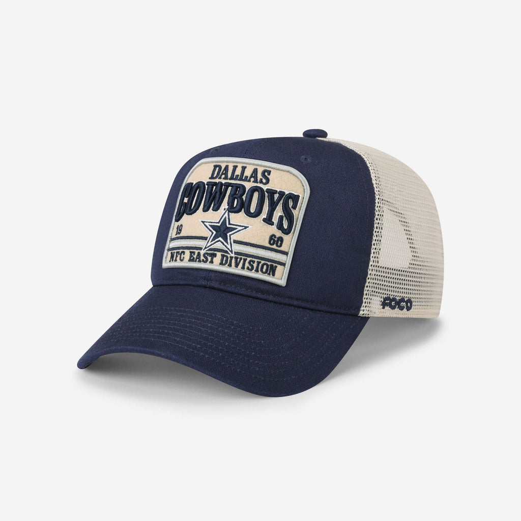 Dallas Cowboys Truckstop Patch Trucker RF Cap FOCO - FOCO.com