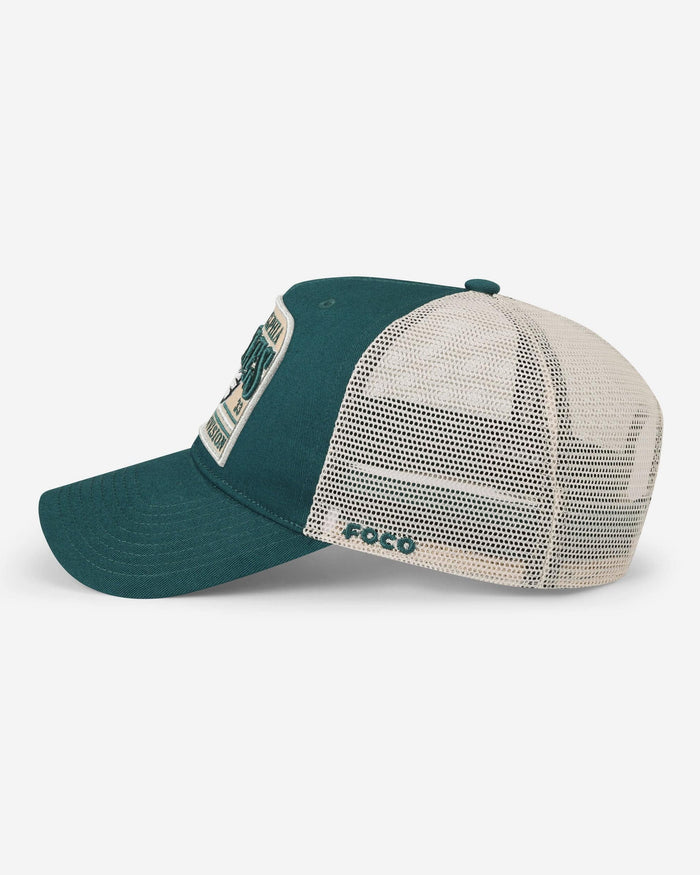 Philadelphia Eagles Truckstop Patch Trucker RF Cap FOCO - FOCO.com