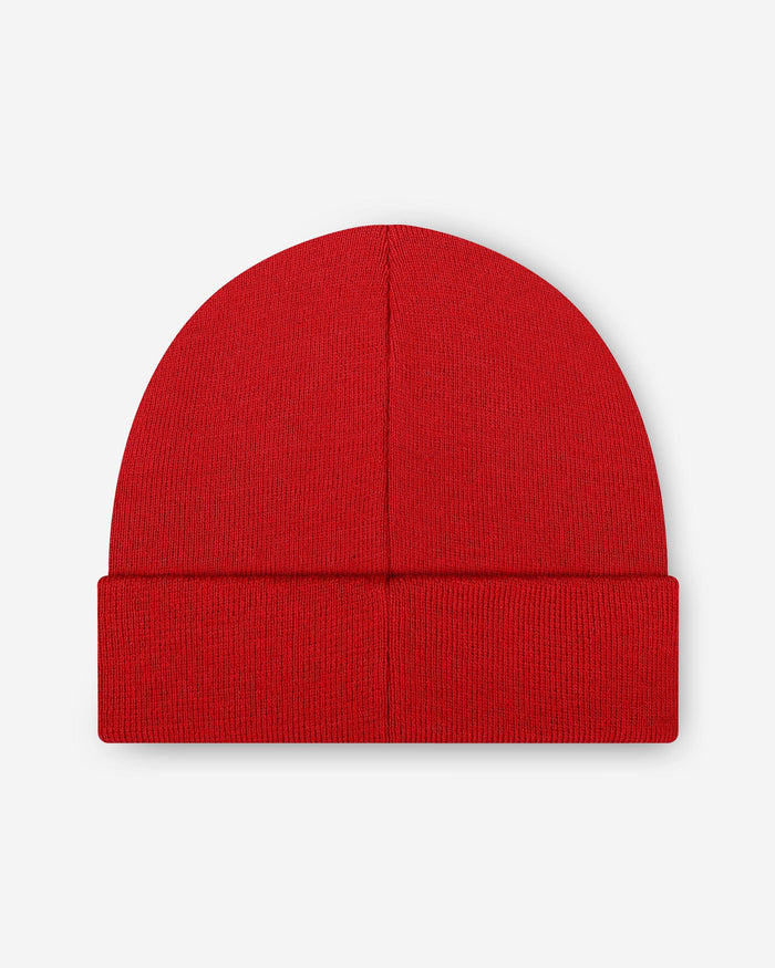 San Francisco 49ers Basic Primary Logo Beanie FOCO - FOCO.com