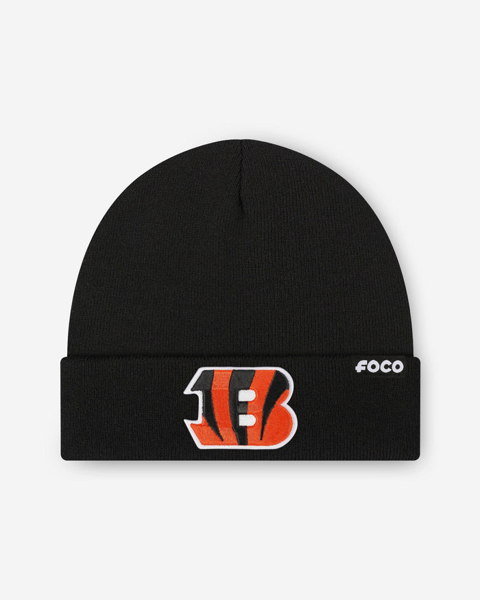 Cincinnati Bengals Basic Primary Logo Beanie FOCO - FOCO.com