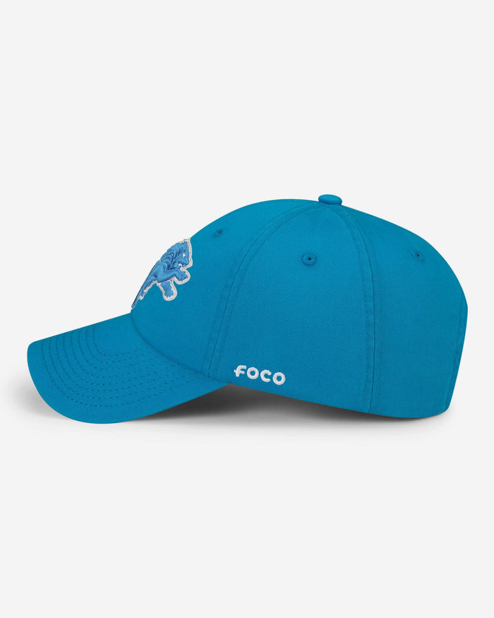 Detroit Lions Primary Logo Casual Cap FOCO - FOCO.com