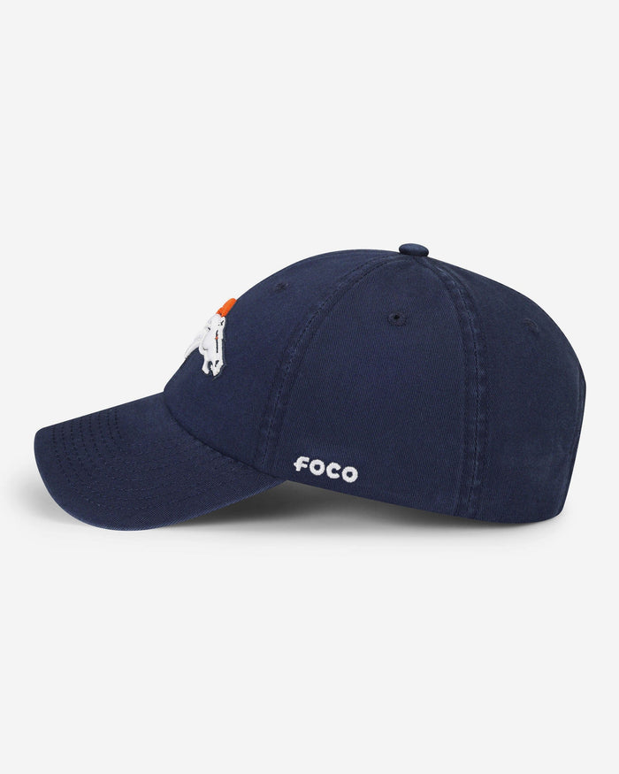 Denver Broncos Primary Logo Casual Cap FOCO - FOCO.com