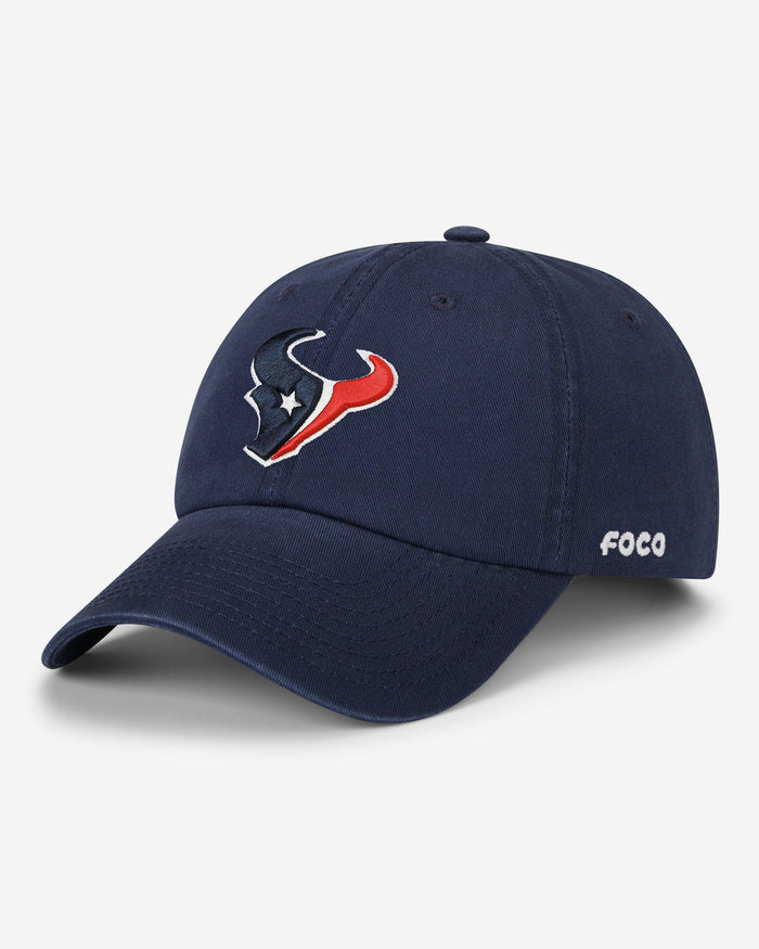 Houston Texans Primary Logo Casual Cap FOCO - FOCO.com