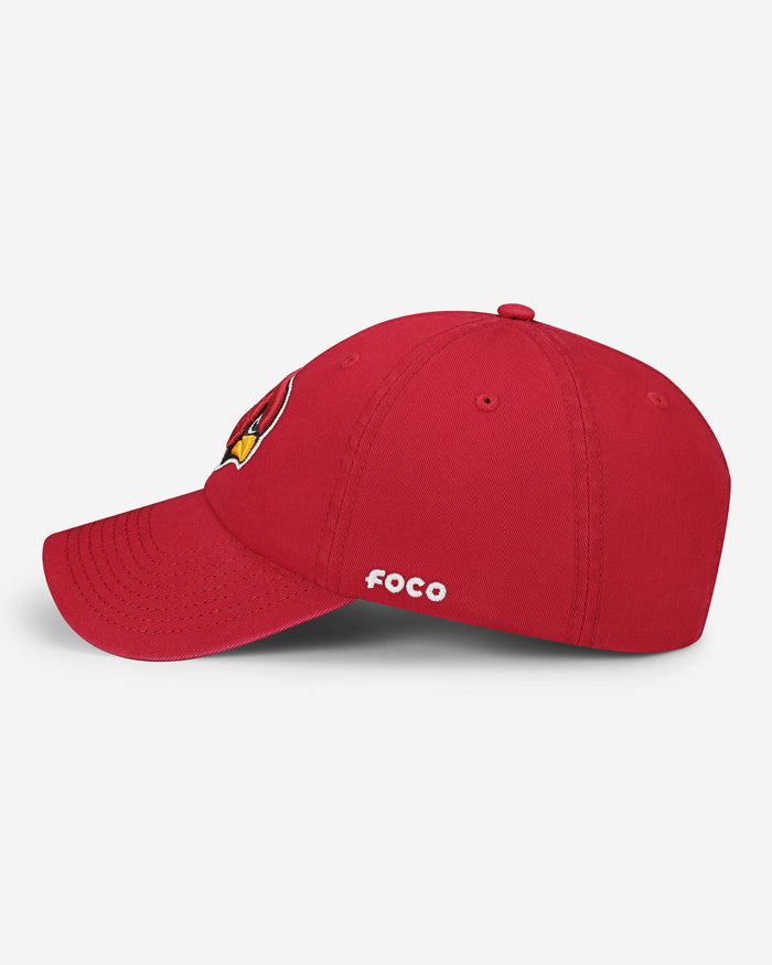 Arizona Cardinals Primary Logo Casual Cap FOCO - FOCO.com