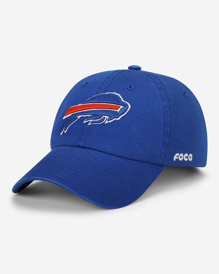 Buffalo Bills Primary Logo Casual Cap FOCO Royal - FOCO.com