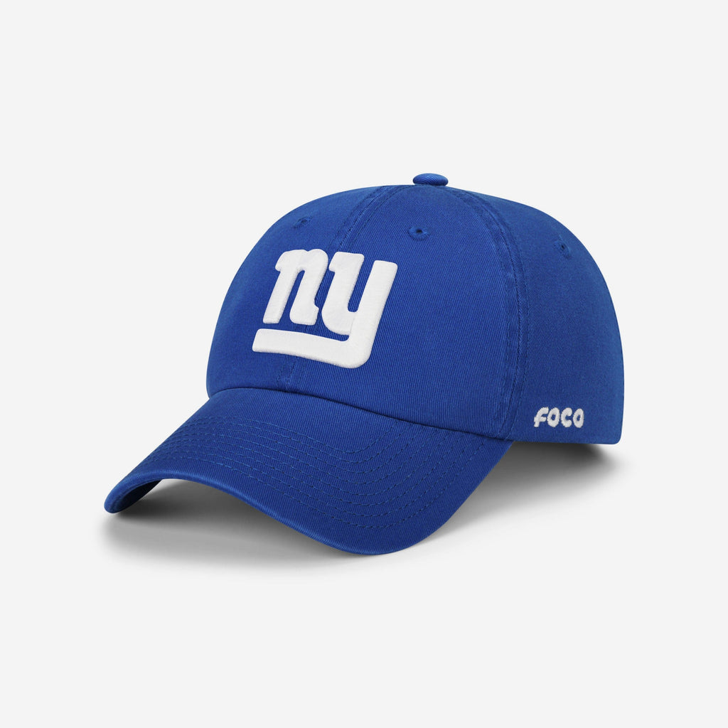 New York Giants Primary Logo Casual Cap FOCO Royal - FOCO.com