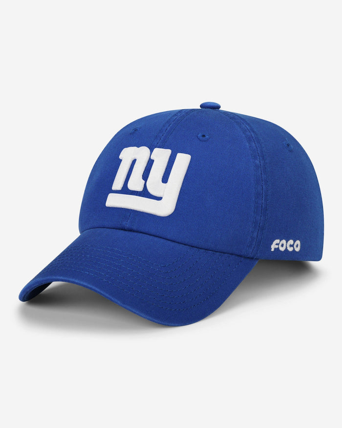 New York Giants Primary Logo Casual Cap FOCO Royal - FOCO.com