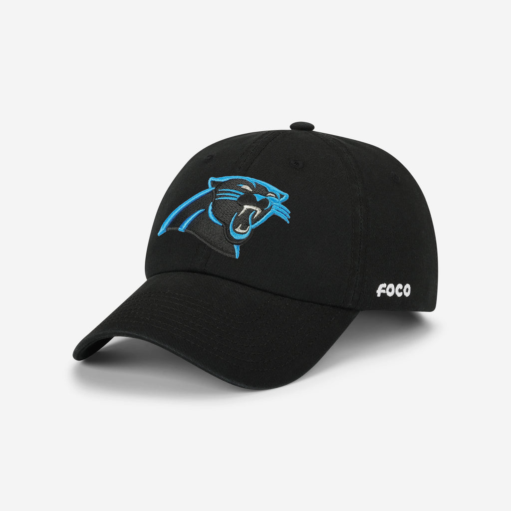 Carolina Panthers Primary Logo Casual Cap FOCO - FOCO.com