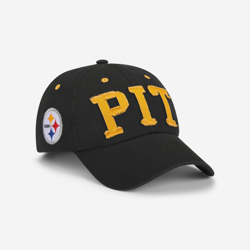 Pittsburgh Steelers Monogram Casual Cap FOCO - FOCO.com