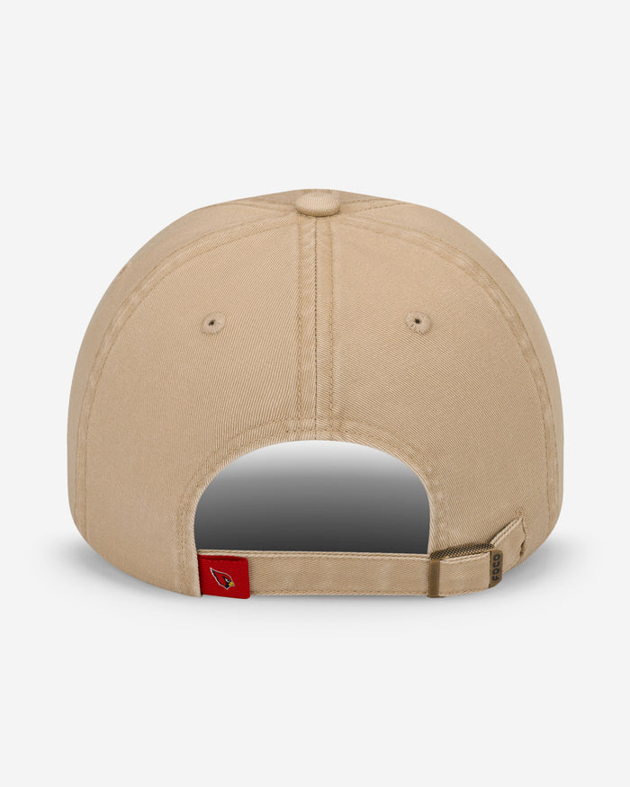 Arizona Cardinals Khaki Primary Logo Casual Cap FOCO - FOCO.com