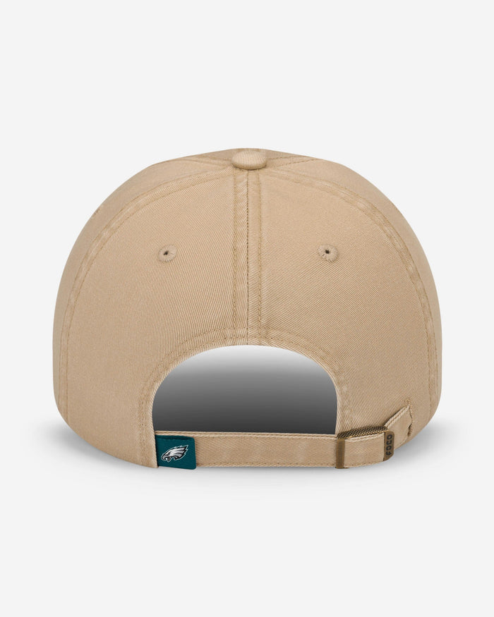 Philadelphia Eagles Khaki Primary Logo Casual Cap FOCO - FOCO.com