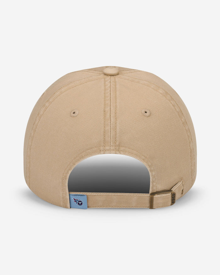 Tennessee Titans Khaki Primary Logo Casual Cap FOCO - FOCO.com