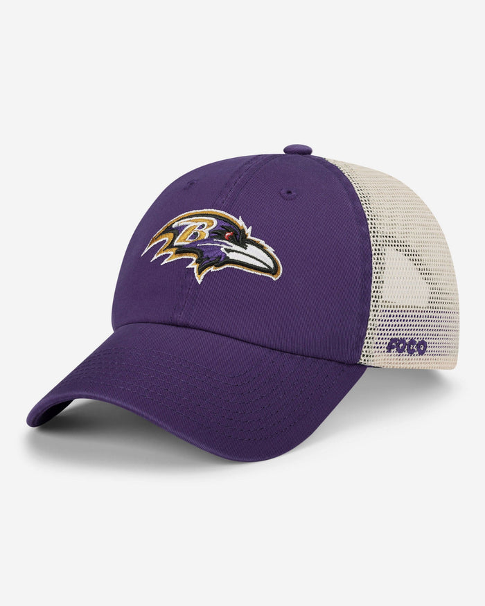 Baltimore Ravens Primary Logo Casual Trucker Cap FOCO - FOCO.com