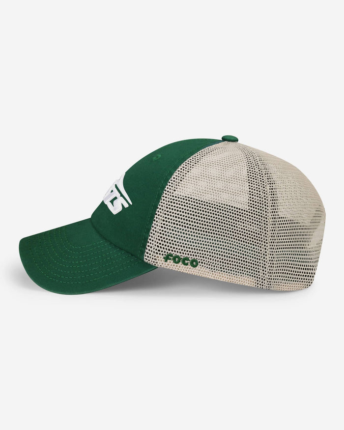 New York Jets Primary Logo Casual Trucker Cap FOCO - FOCO.com