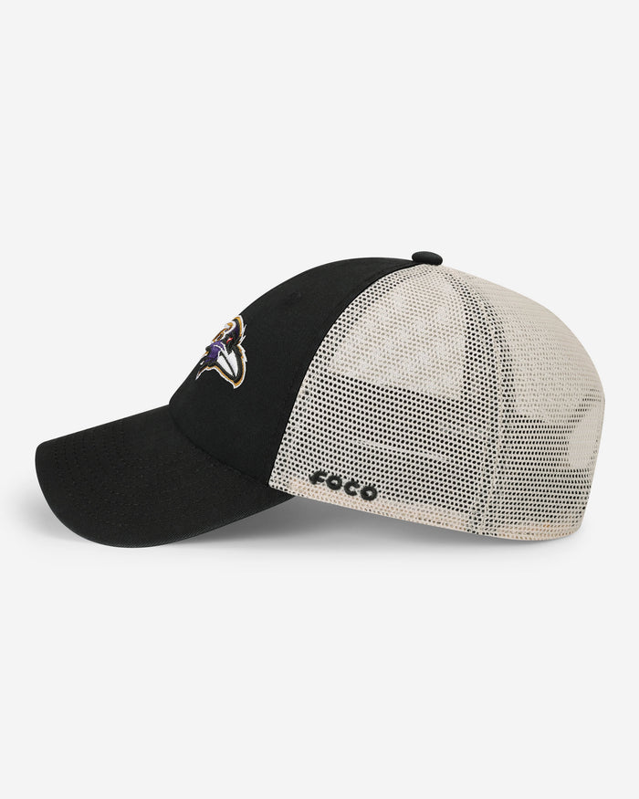 Baltimore Ravens Primary Logo Casual Trucker Cap FOCO - FOCO.com