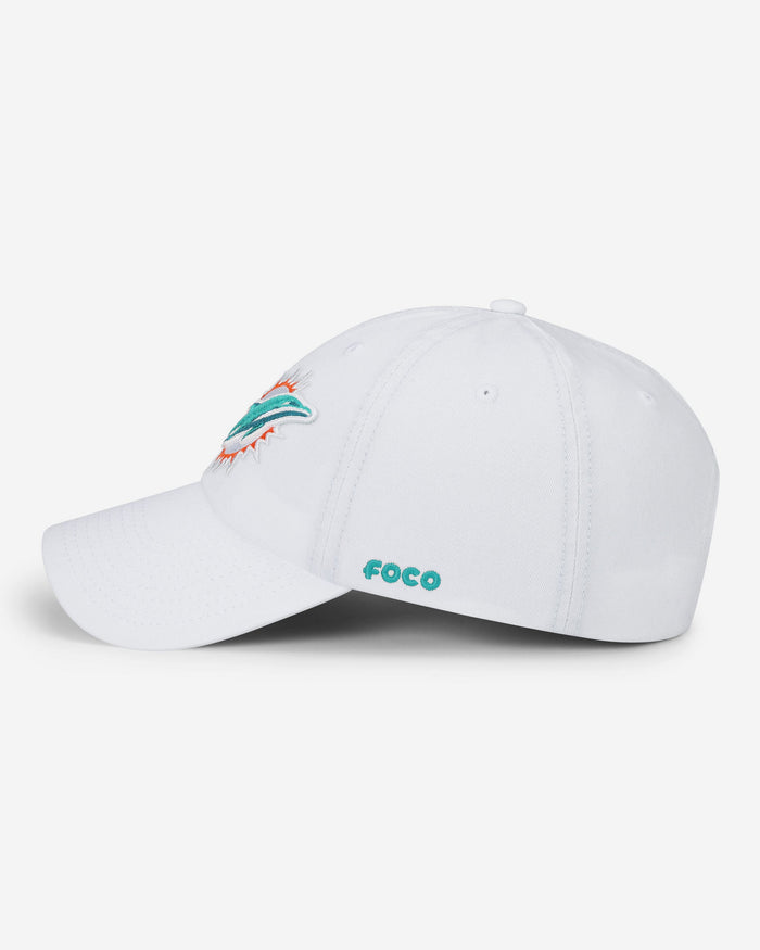 Miami Dolphins Primary Logo Casual Cap FOCO - FOCO.com