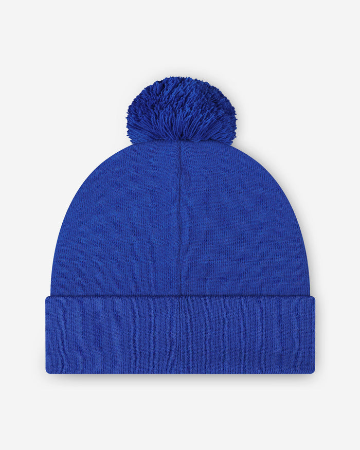 Buffalo Bills Basic Primary Logo Pom Beanie FOCO - FOCO.com