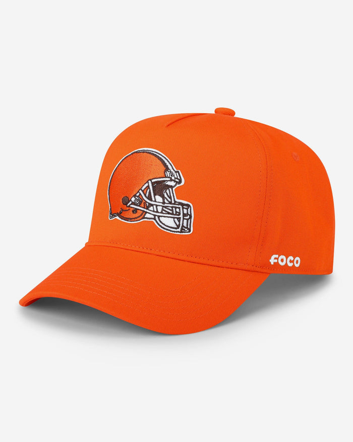 Cleveland Browns Primary Logo Marquee RF Cap FOCO Thunder - FOCO.com