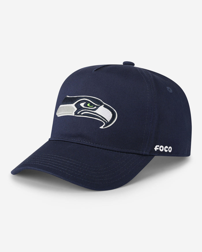 Seattle Seahawks Primary Logo Marquee RF Cap FOCO - FOCO.com