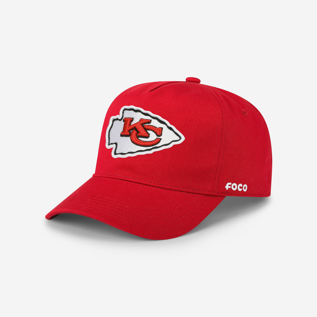 Kansas City Chiefs Primary Logo Marquee RF Cap FOCO - FOCO.com