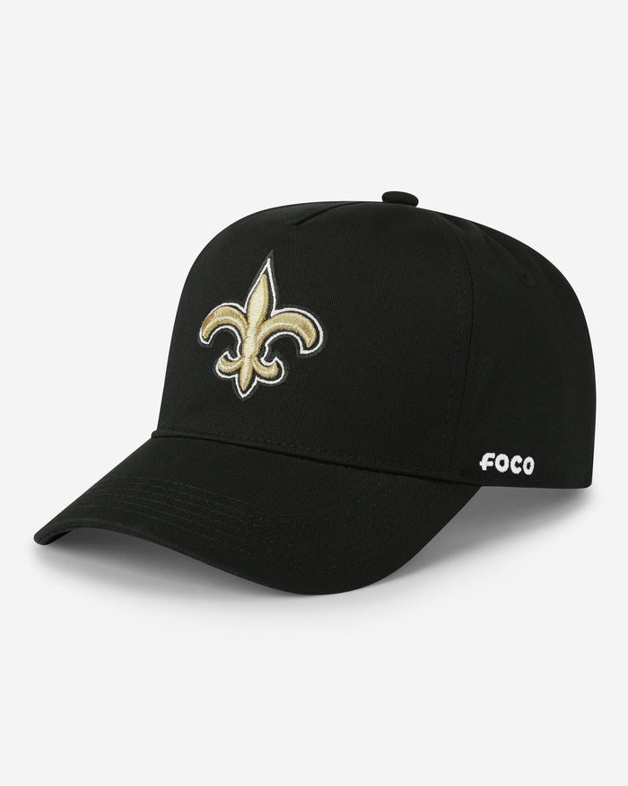 New Orleans Saints Primary Logo Marquee RF Cap FOCO - FOCO.com