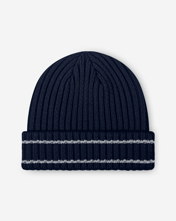 Dallas Cowboys Primary Logo Ribbed Beanie FOCO - FOCO.com