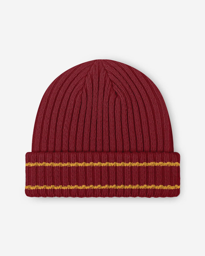 Washington Commanders Primary Logo Ribbed Beanie FOCO - FOCO.com