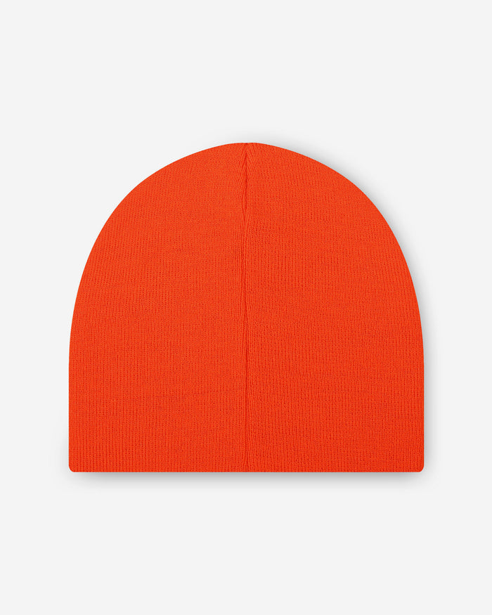 Cleveland Browns Basic Primary Logo Skull Beanie FOCO - FOCO.com