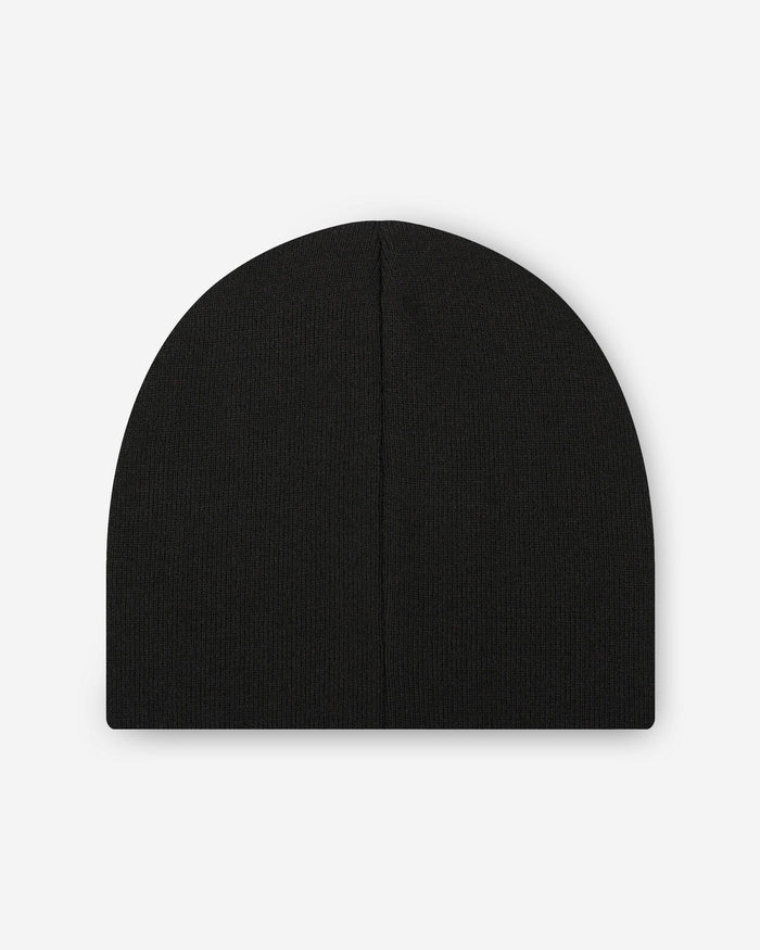 Las Vegas Raiders Basic Primary Logo Skull Beanie FOCO - FOCO.com