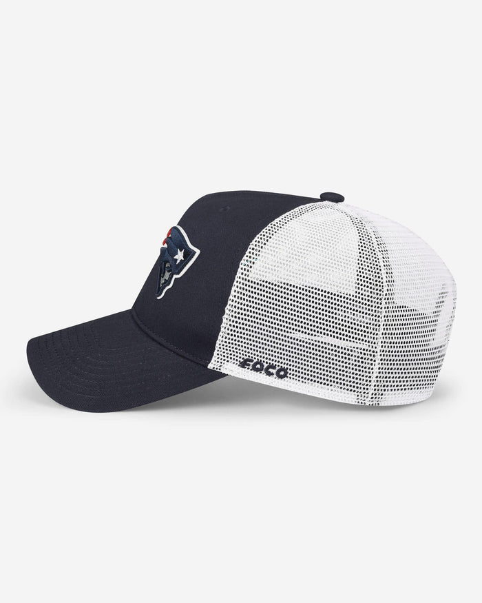 New England Patriots Primary Logo Trucker RF Cap FOCO - FOCO.com