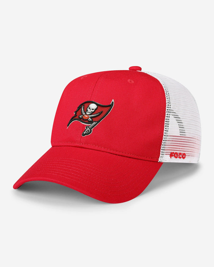 Tampa Bay Buccaneers Primary Logo Trucker RF Cap FOCO - FOCO.com