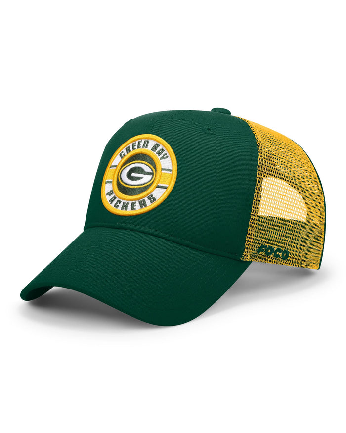 Green Bay Packers Patch Two Tone Trucker Cap