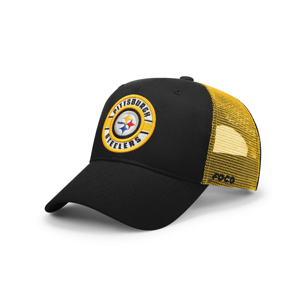 Pittsburgh Steelers Patch Two Tone Trucker Cap