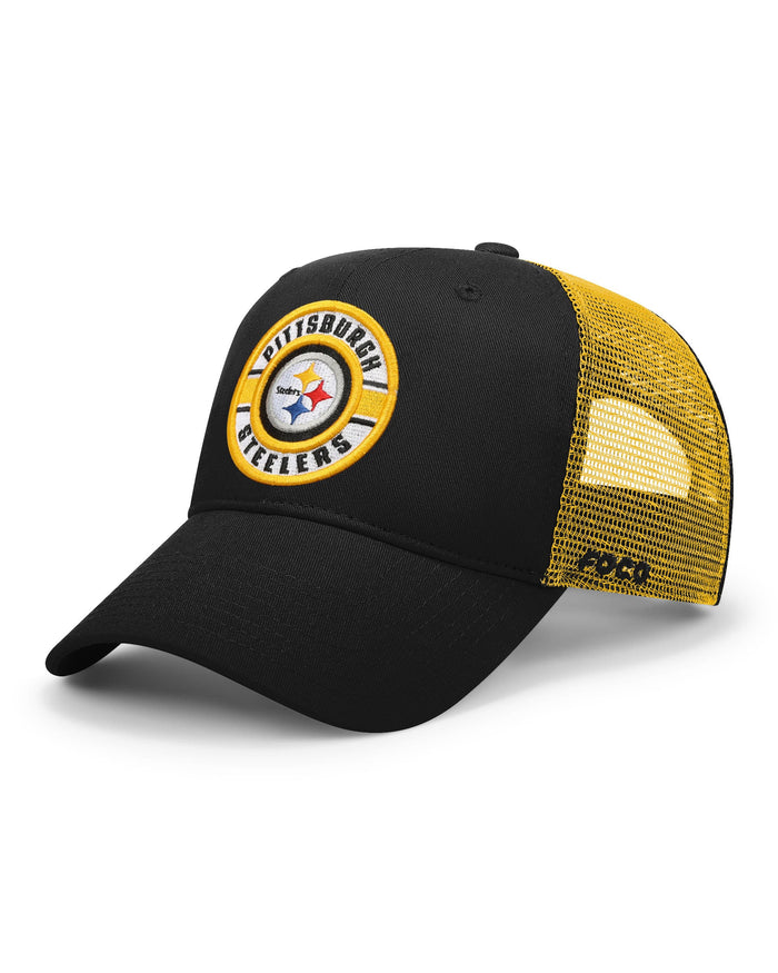 Pittsburgh Steelers Patch Two Tone Trucker Cap