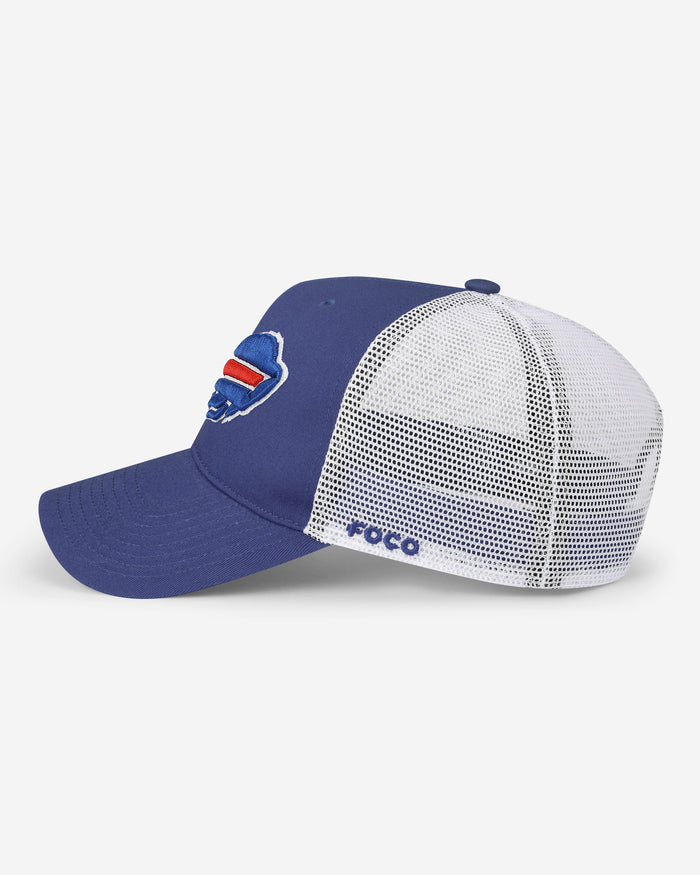 Buffalo Bills Primary Logo Trucker RF Cap FOCO - FOCO.com